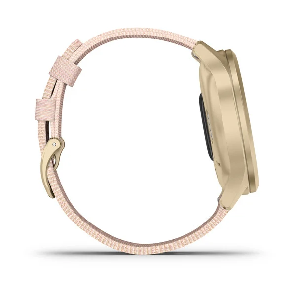 Montre Garmin Vivomove Luxe Rose Gold Connectée Bracelet Maille Milanaise  42MM - Daniel Gerard Luxembourg
