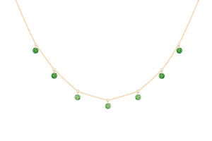 Collier-CONFETTI-VERT-7-pierres-or-jaune-2