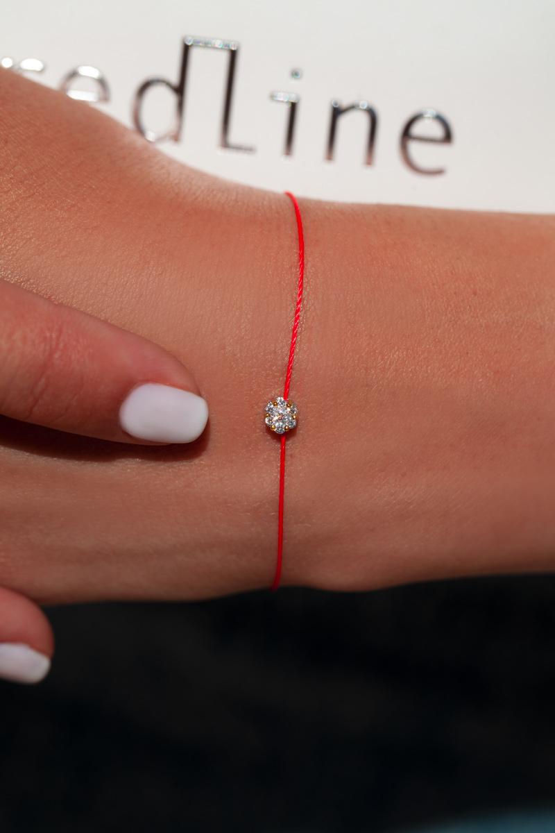 REDLINE Illusion 18K Gold StringChain Bracelet With Diamonds  Holt Renfrew