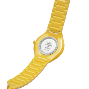 Rado True Thinline Great Gardens of The World Watch Yellow dial Ceramic strap 39MM