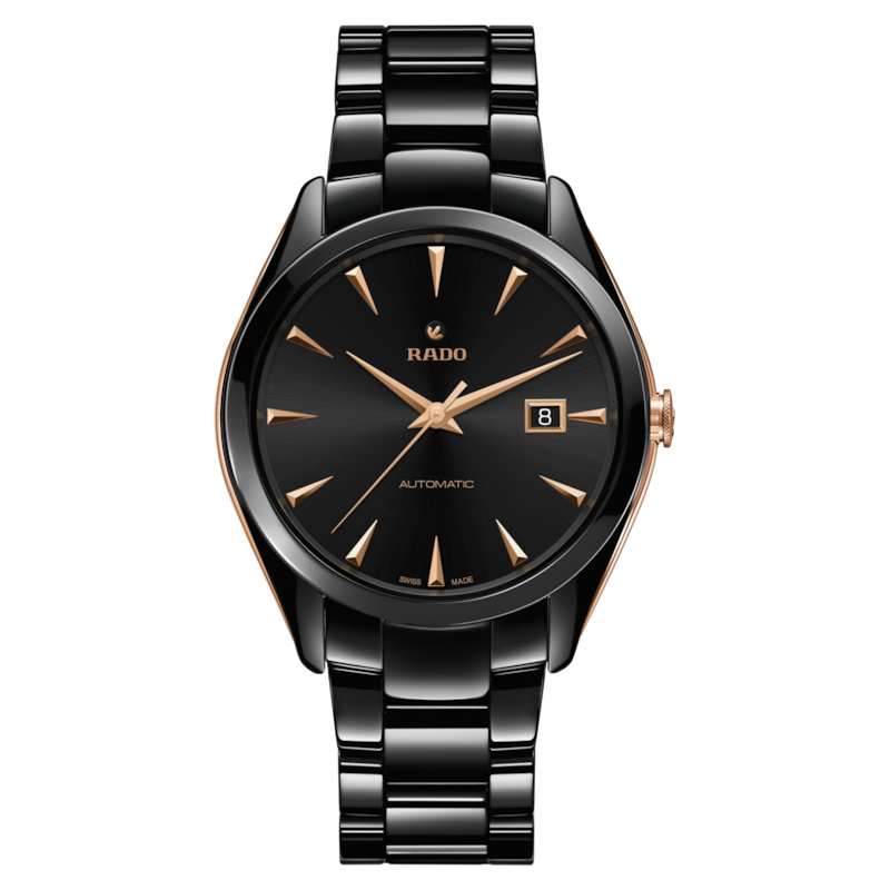 montre-rado-hyperchrome-automatic-cadran-noir-bracelet-c-ramique-42mm