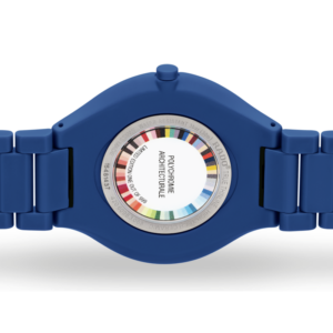 Rado True Thinline Les Couleurs™ Le Corbusier Spectacular Ultramarine Quartz Ceramic Strap 39MM Watch