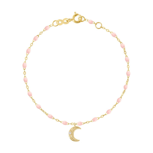 Bracelet gigi CLOZEAU Moon Diamond Gold 17cm